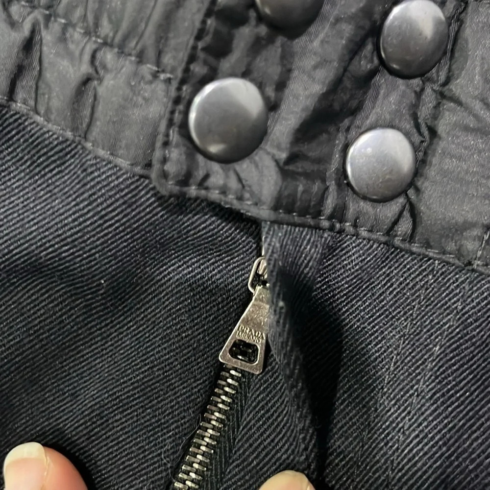 Prada 100% Wool Black Jogger Trouser Pants Sz M (EU 48) - Picture 5 of 13